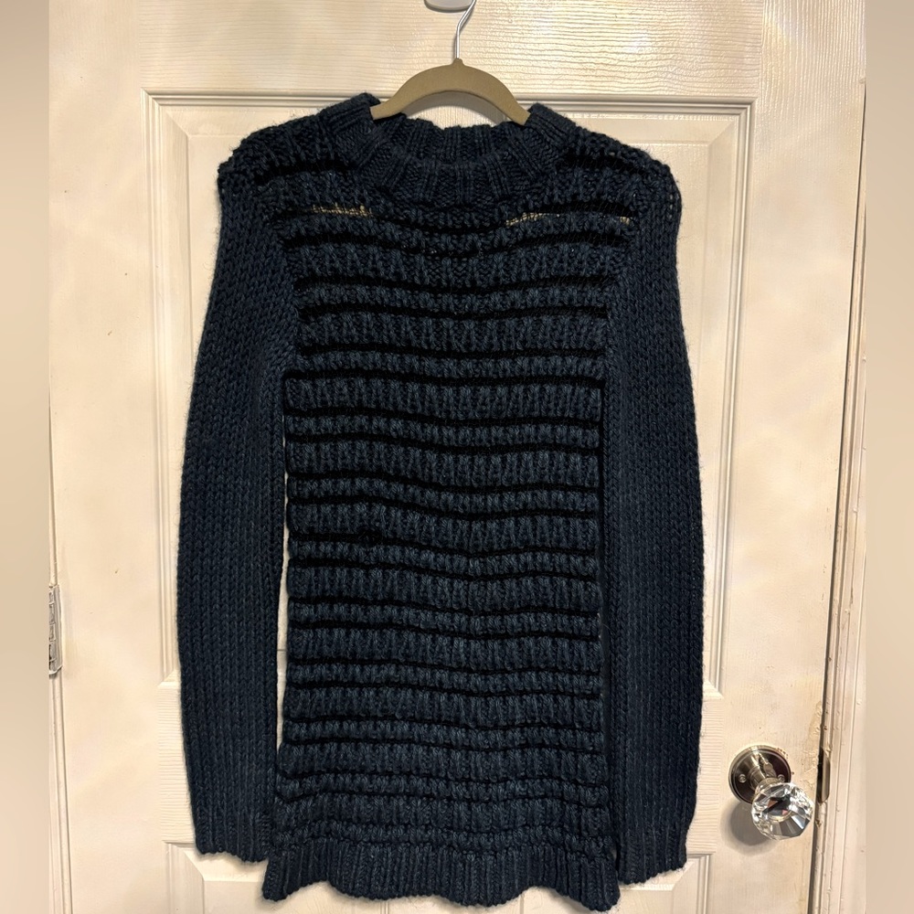 Theory Sweater w/ Net Detail